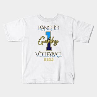 Gabby #1 Rancho VB (15 Gold) - White Kids T-Shirt